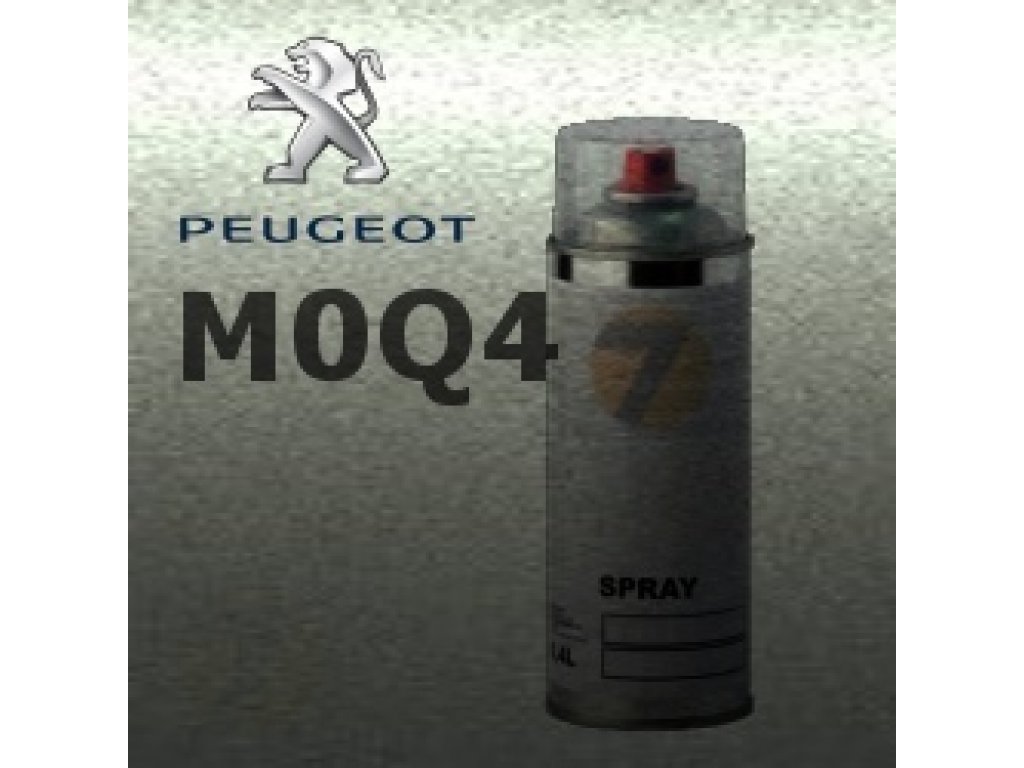PEUGEOT M0Q4 VERT ACADIE metalická barva Sprej 400ml