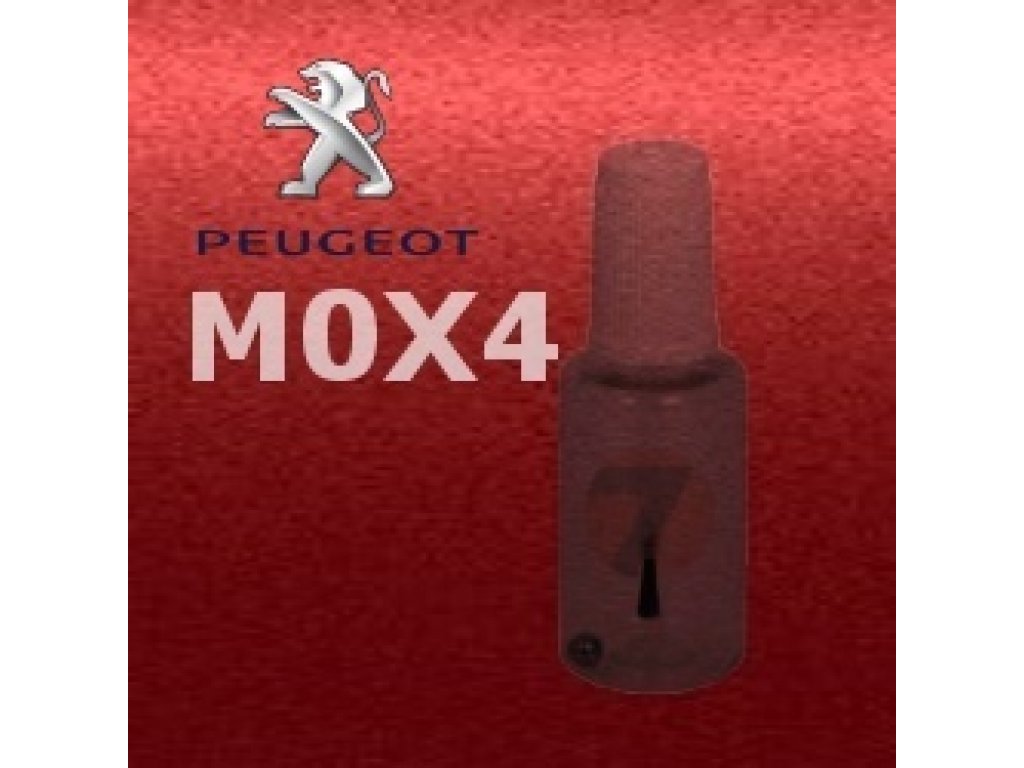 PEUGEOT M0X4 ROUGE D'ENFER metalická barva tužka 20ml