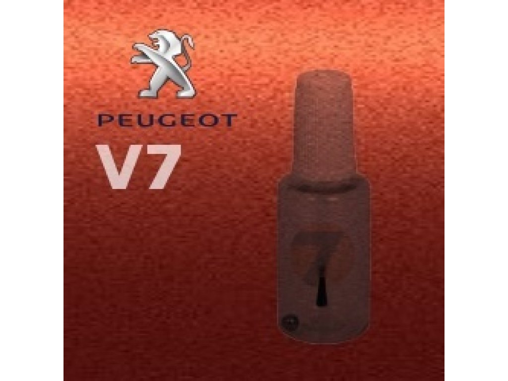 PEUGEOT V7 ROUGE TOURMALINE metalická barva tužka 20ml