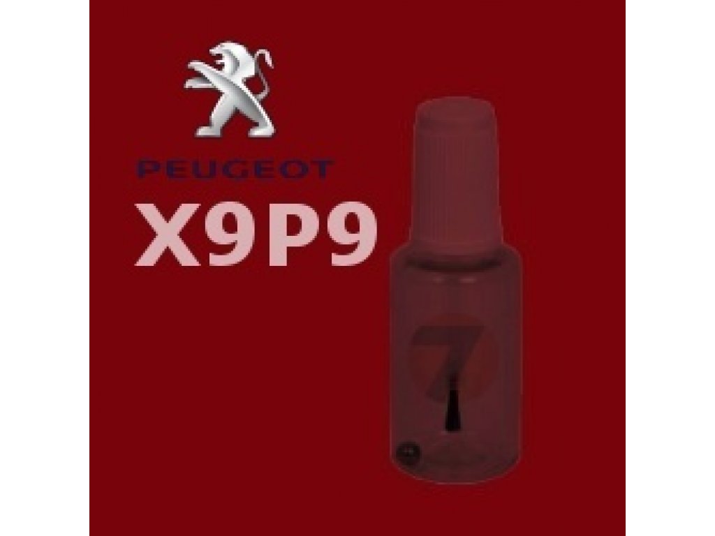 PEUGEOT X9P9 ROUGE ARDENT barva tužka 20ml