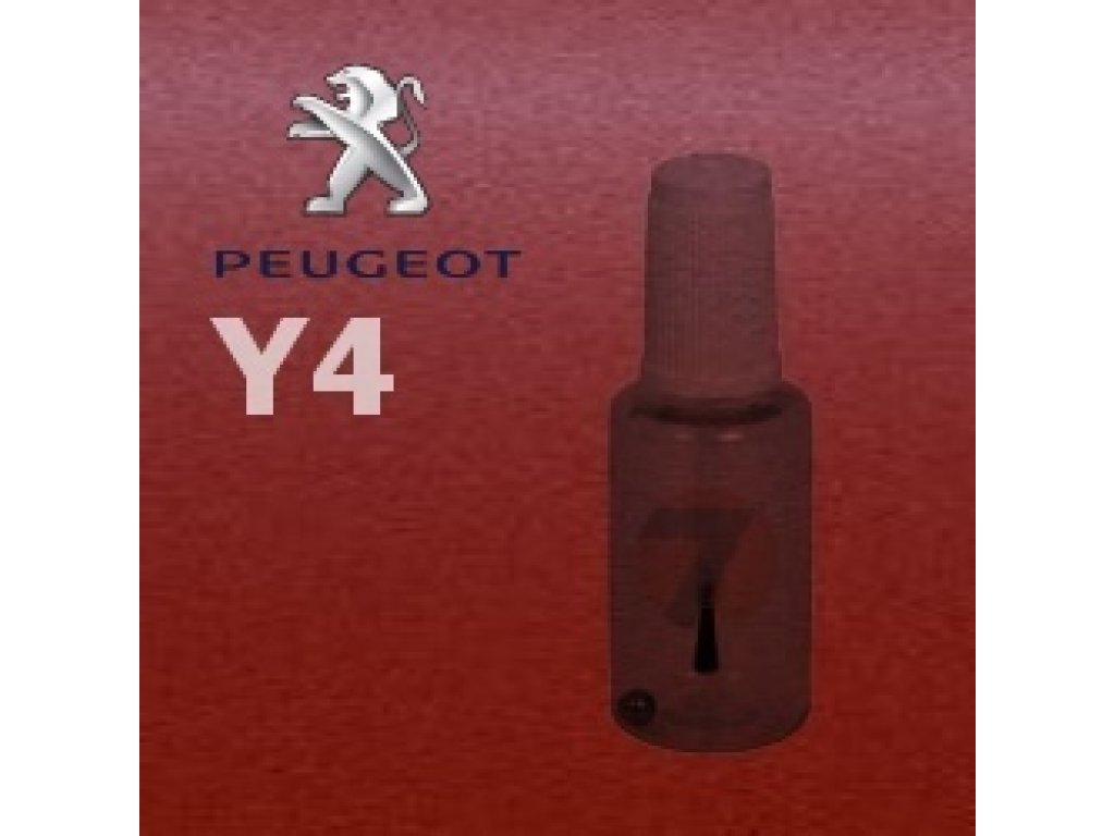 PEUGEOT Y4 ROUGE MERCEDES metálfény színű ceruza 20ml