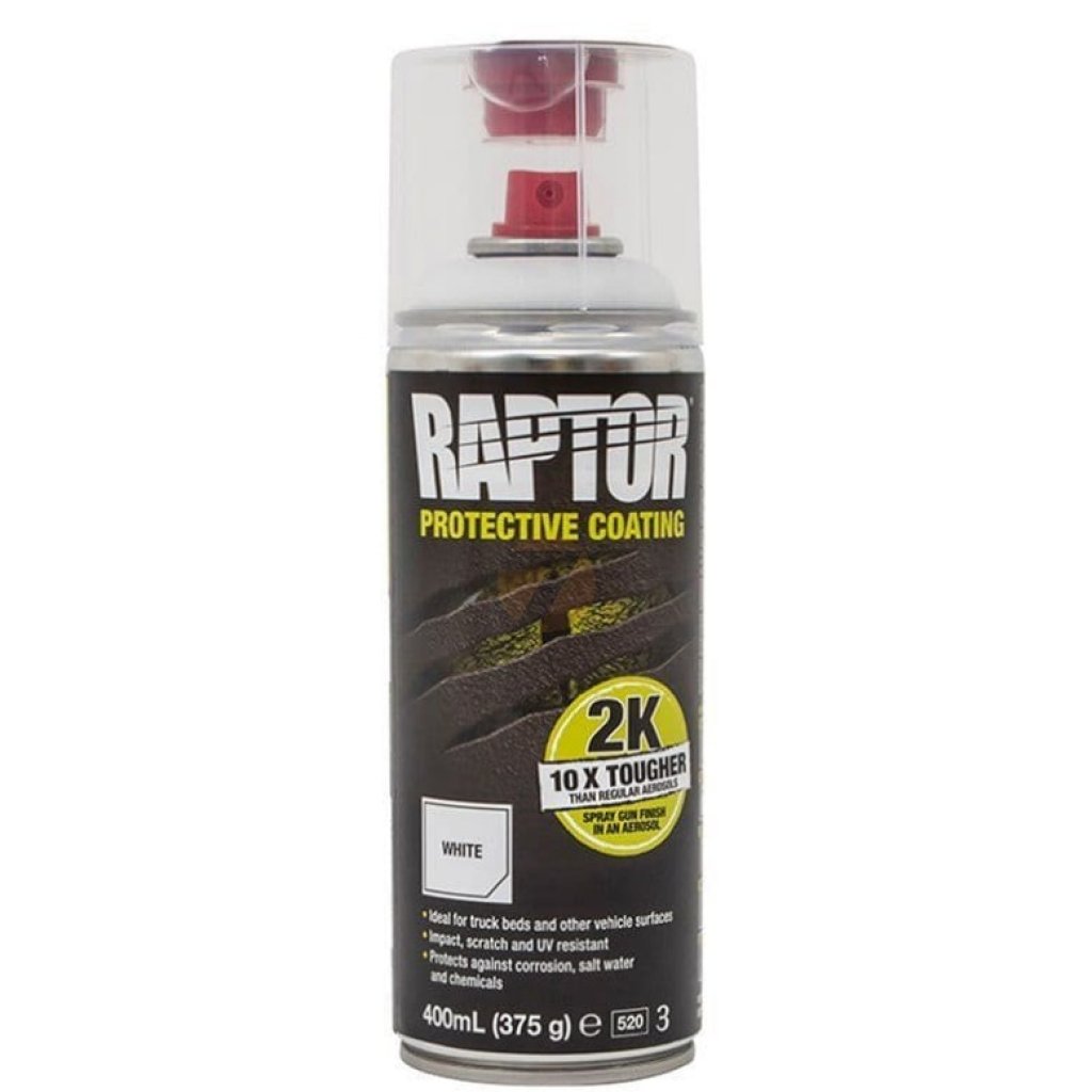 RAPTOR 2K Vernice protettiva aerosol bianca 400ml