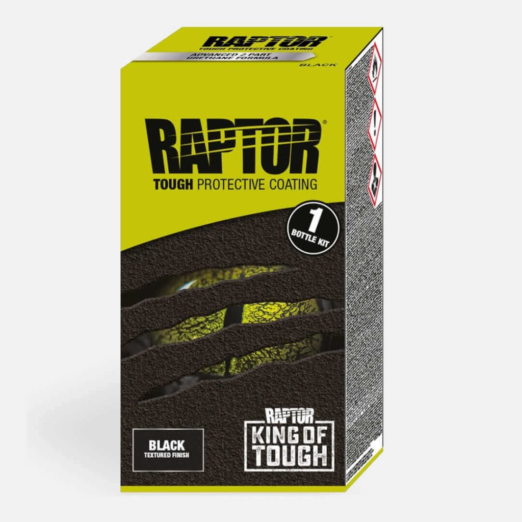 RAPTOR 2K Touch Protective Coating Black 1 Bottle Kit 0,95 L