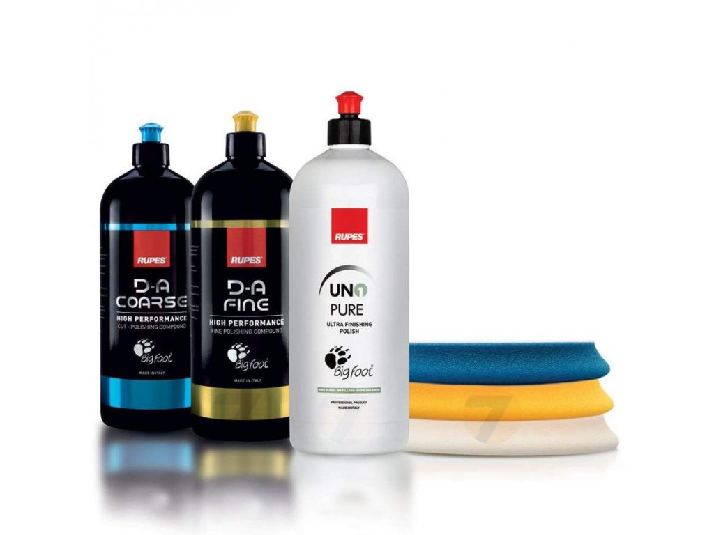 PARTS4CARE RUPES D-A Coarse Lot de 6 tampons de polissage Bleu dur 150-180 mm PARTS4CARE RUPES D-A Coarse Lot de 6 tampons de polissage Bleu dur 150-180 mm