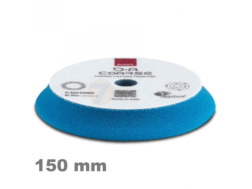 RUPES Velcro Polishing Foam D-A Course Blue dia 130/150 mm