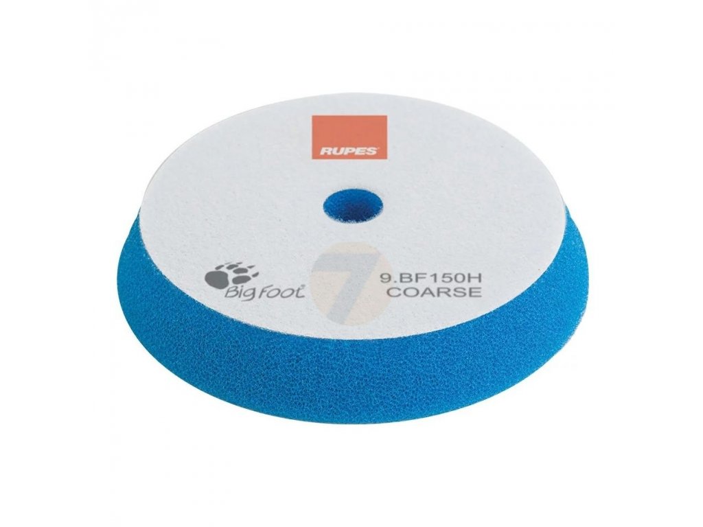 RUPES Velcro Polishing Foam COARSE blue dia 130/150 mm