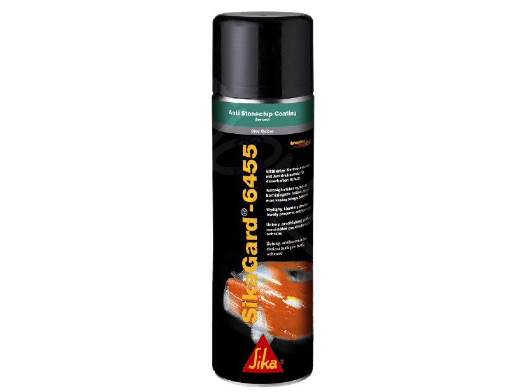 Sika SikaGard-6470 protección contra gravilla negro spray 500 ml