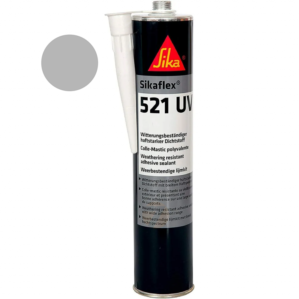 SikaFlex 521 UV gris claro 300ml EXP05/25