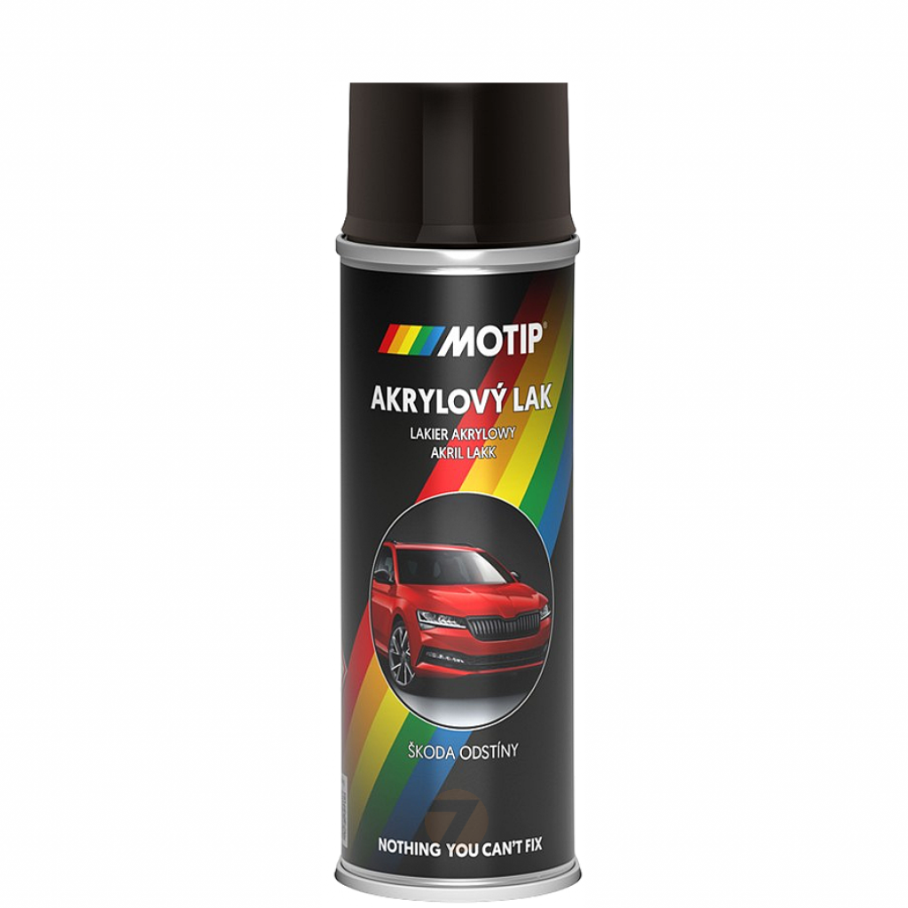 Škoda 1999 (LY9B) Colore nero brillante in spray 200ml