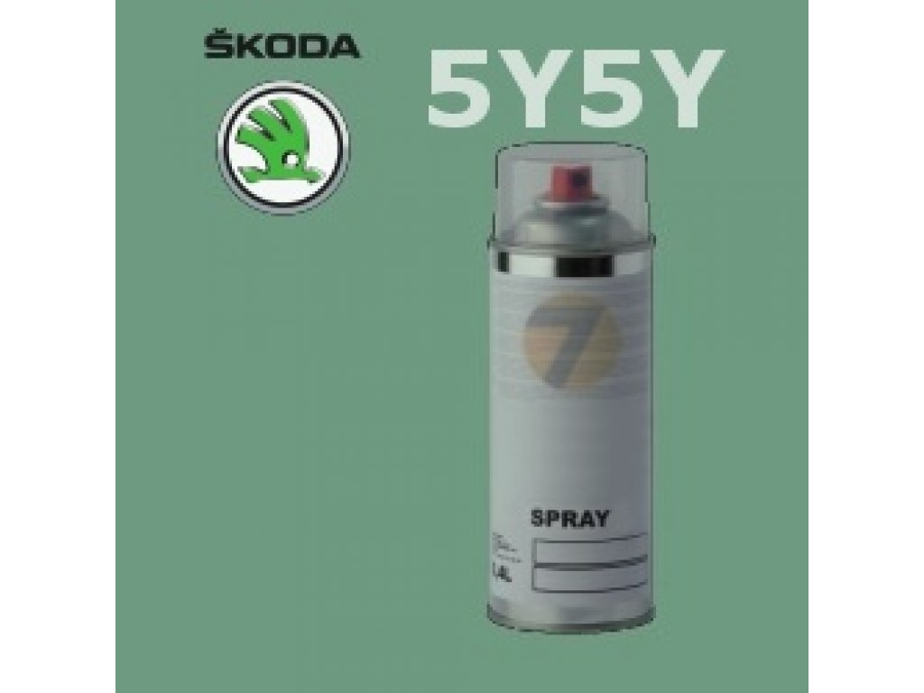SKODA 5Y5Y ZELENA FANTASY GRUEN barva Spray 400ml