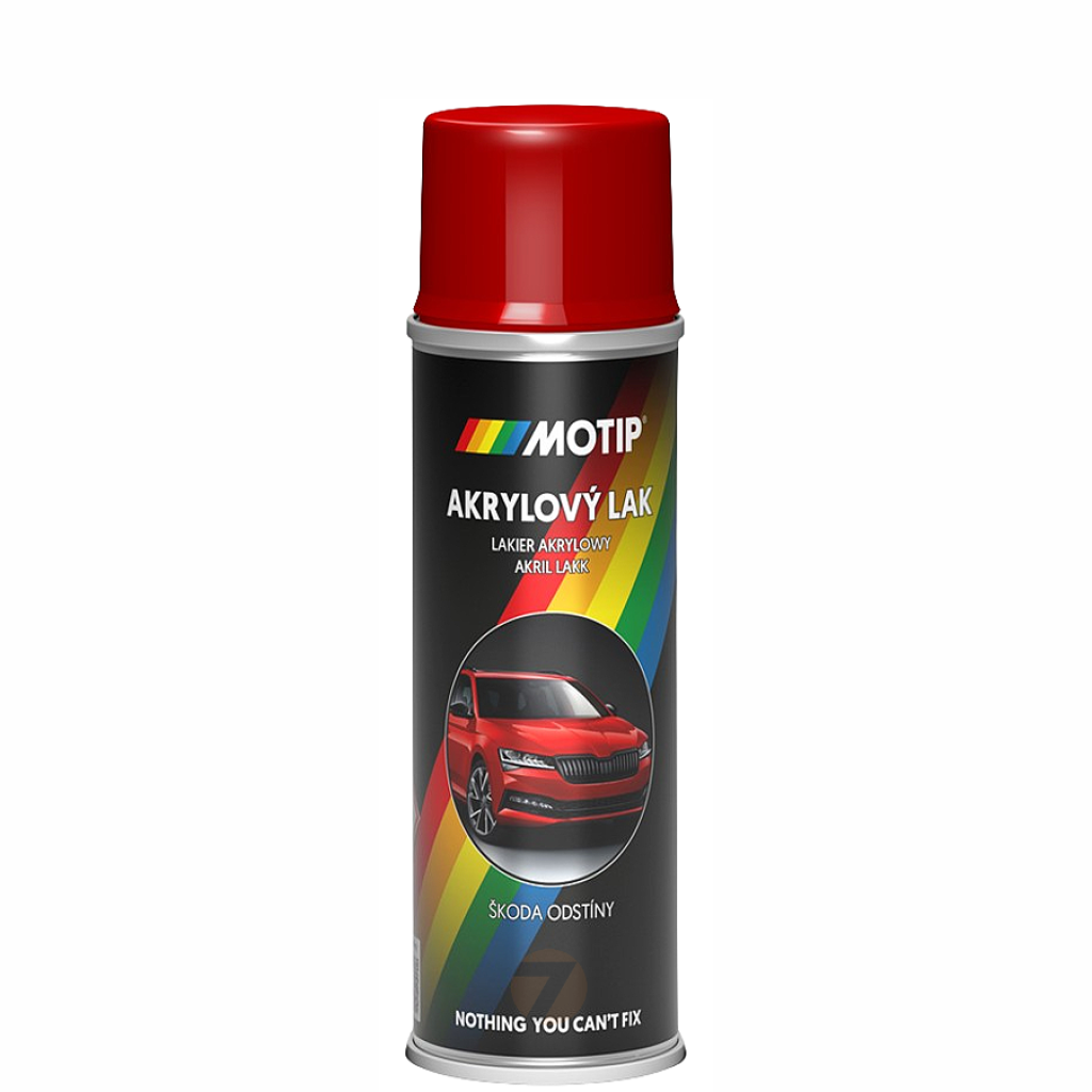 Škoda 8161 červená sportline barva ve spreji 200ml