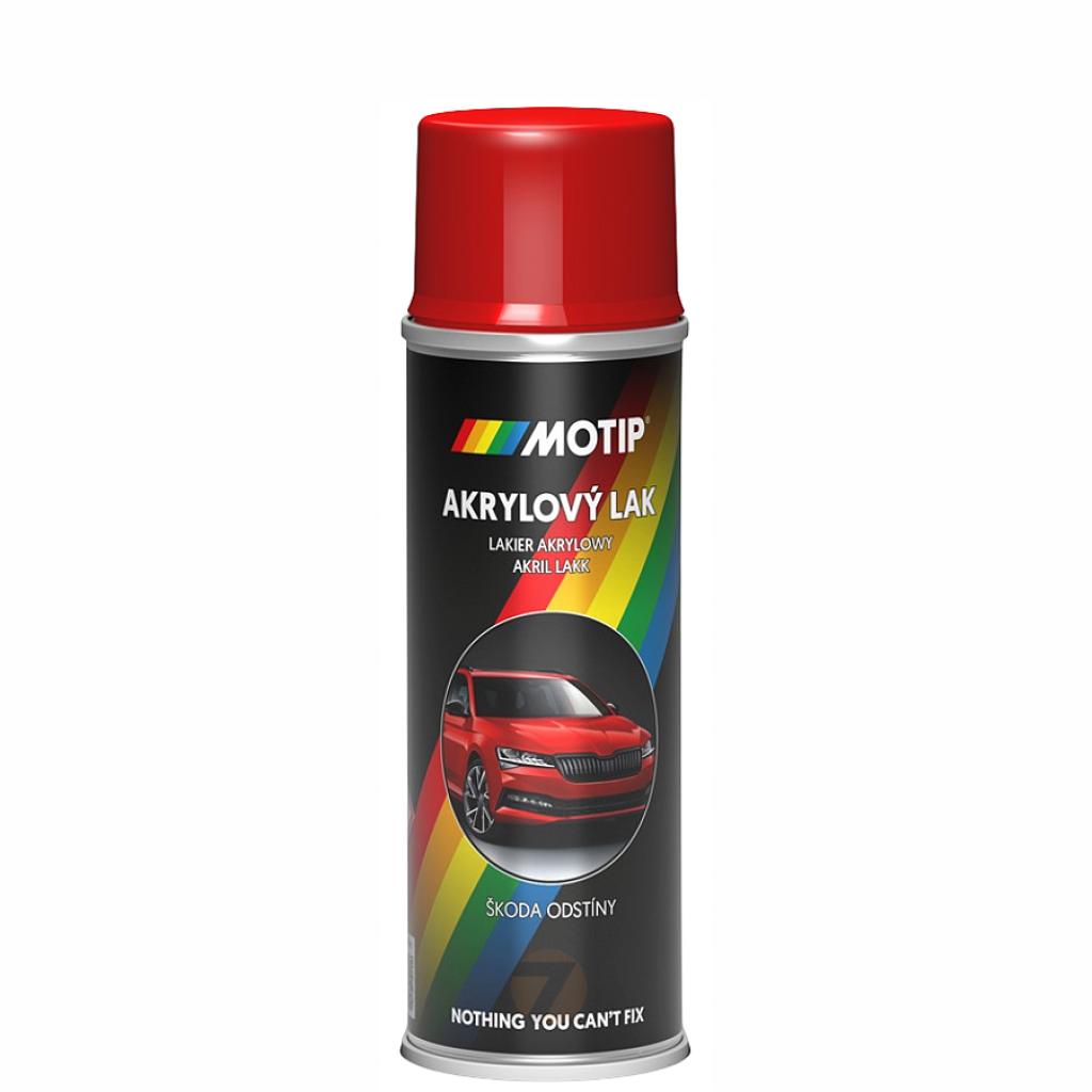 Škoda 8180 piros rally szín spray 200ml