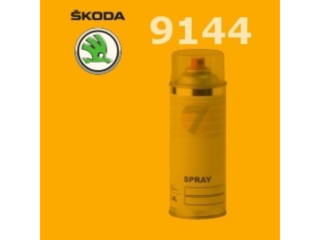SKODA 9144 ZLUTA SIGNAL GELB barva Spray 400ml
