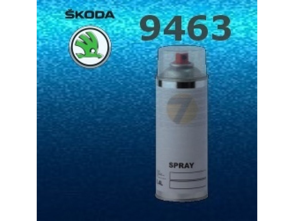 SKODA 9463 MODRA RACE BLUE barva Spray 400ml