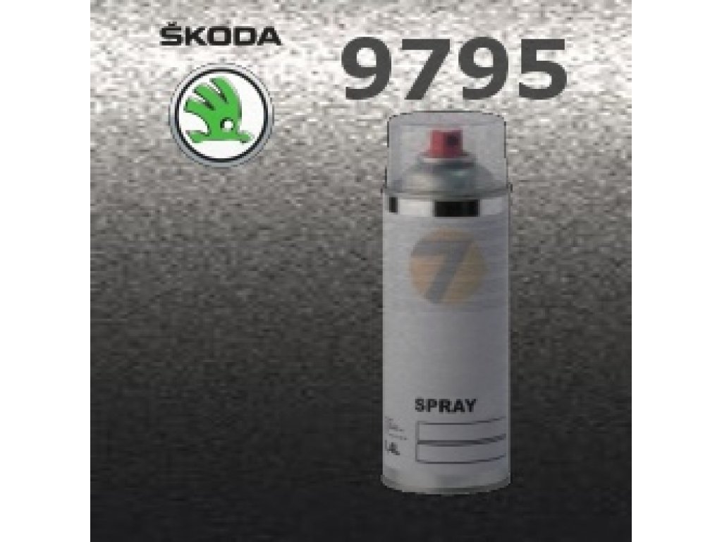 SKODA 9795 SEDA TITAN GRAU barva Spray 400ml
