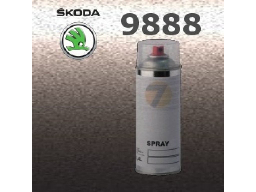SKODA 9888 FIALOVA AMETHYST PURPLE barva Spray 400ml