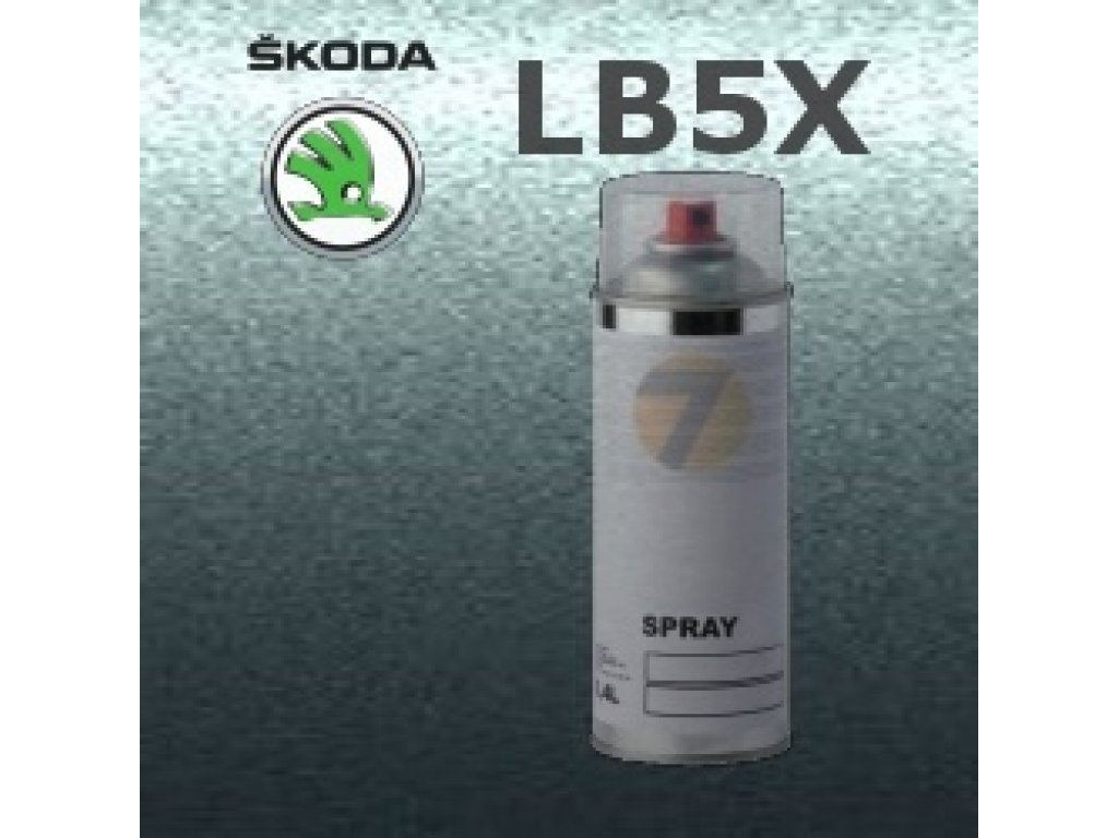 SKODA LB5X BLUE SPIRIT barva Spray 400ml