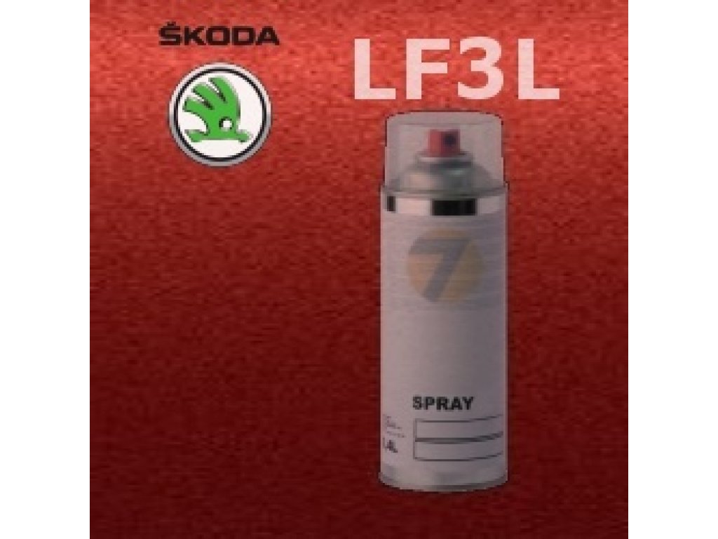 SKODA LF3L CERVENA RIO ROT barva Spray 400ml