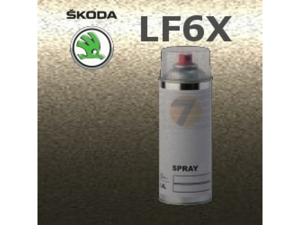SKODA LF6X ZELENA JUNGLE GRUEN barva Spray 400ml