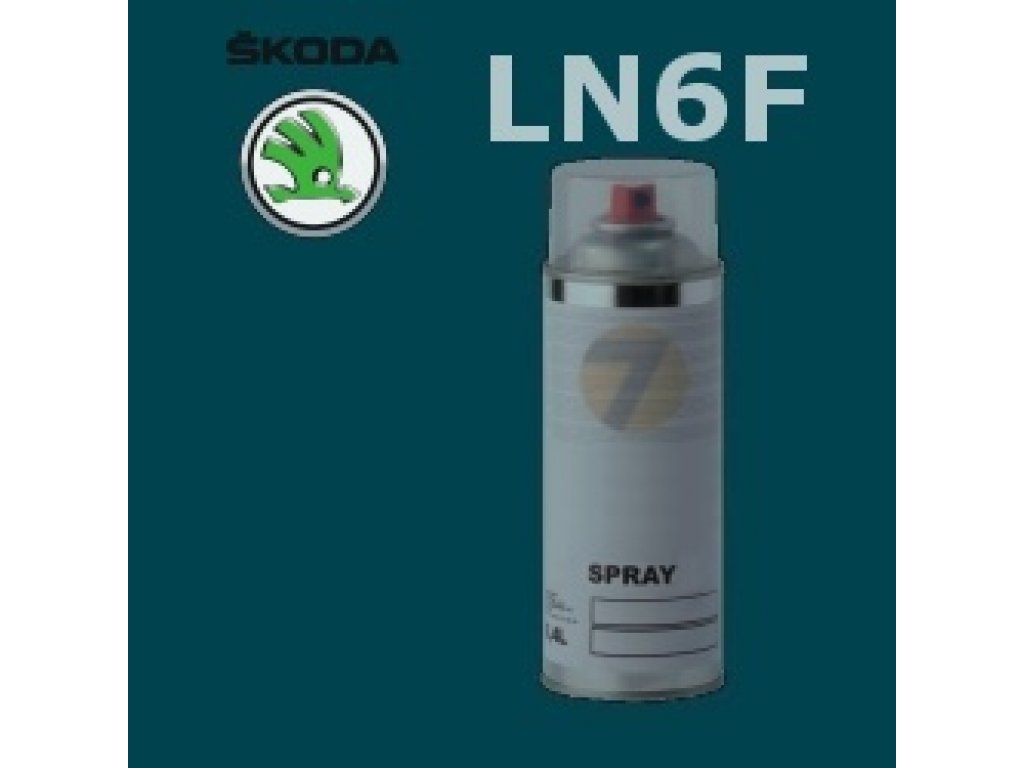 SKODA LN6F ZELENA LAMBADA GRUEN barva Spray 400ml