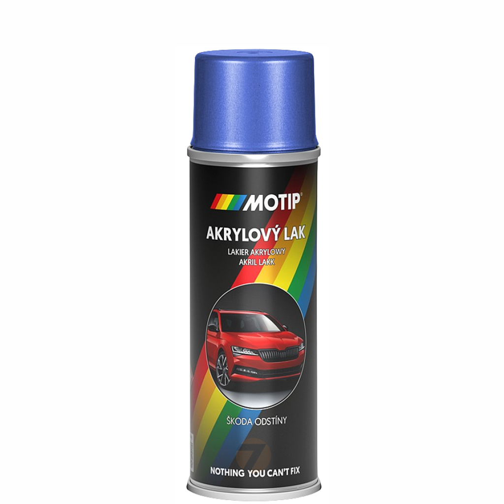 Škoda LQ5X (G0G0) modrá Denim metalíza v spreji 200ml