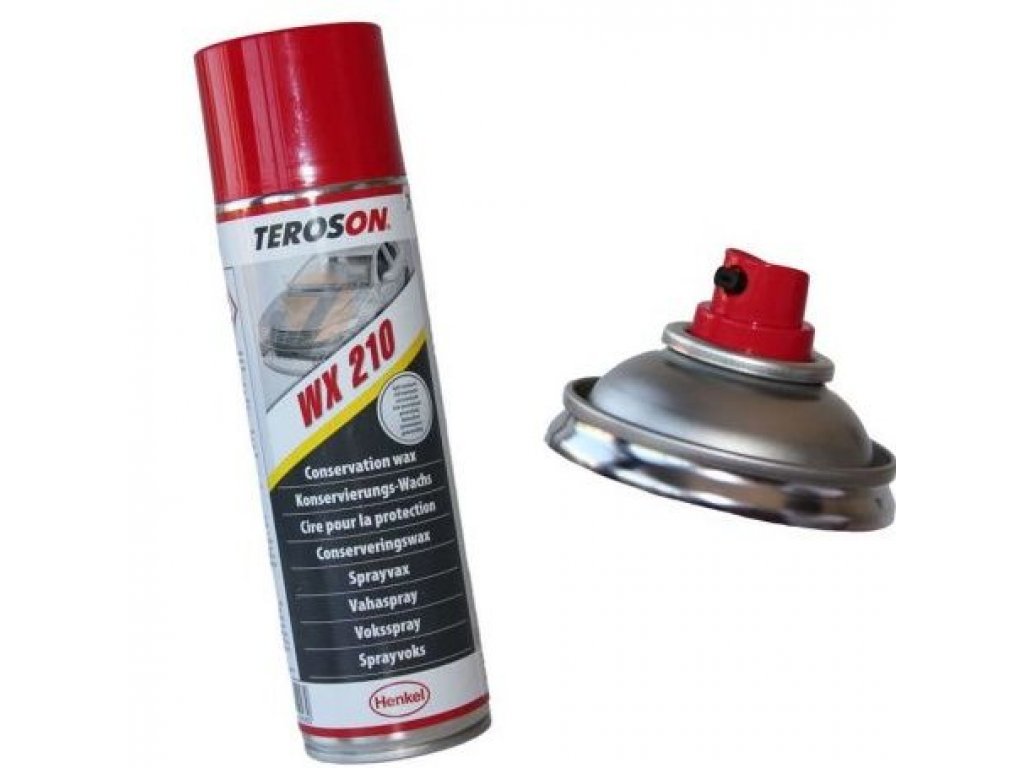 Teroson WX 210 - 500 ml vosková protikorozní ochrana karosérie ve spreji