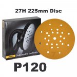 Mirka GOLD Ø 225 mm 27H Grip P120