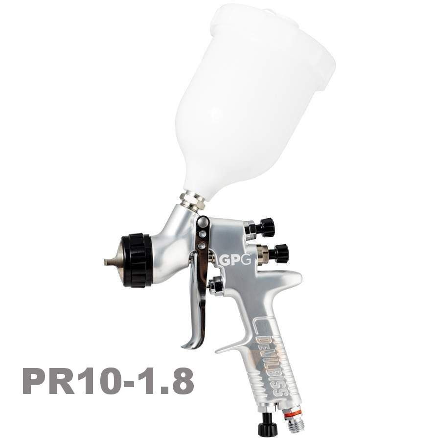 Pistolet Peinture à Godet Supérieur 600ml - FLG-5 HVLP De DeVILBISS - CROP