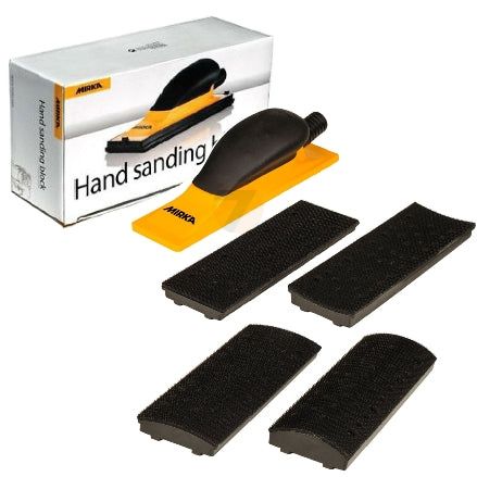 Mirka hand sanding shop block