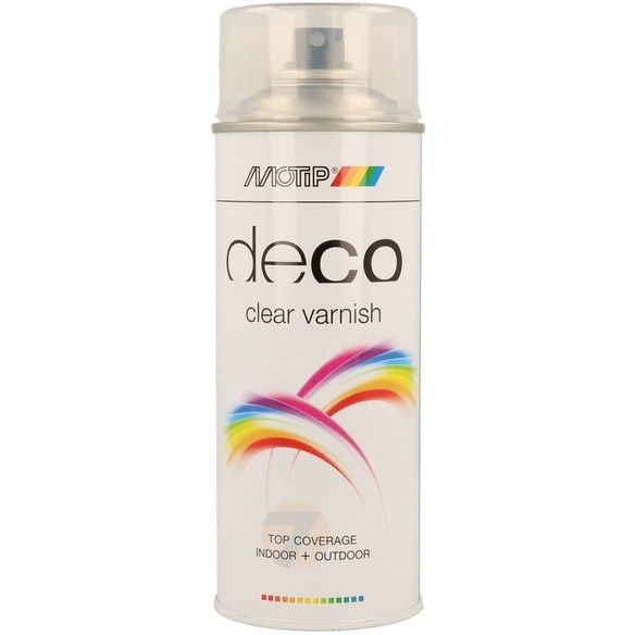 Peinture aérosol Vernis transparent mat 400ml