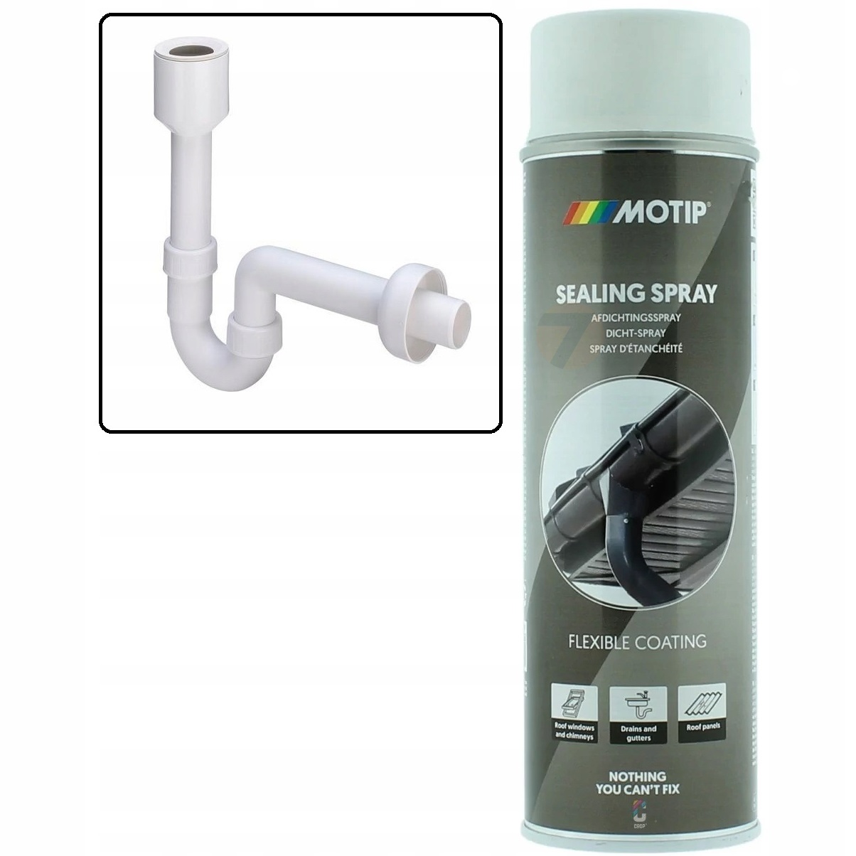Motip ipari alapozó festék spray szürke 500 ml Motip ipari alapozó festék spray szürke 500 ml
