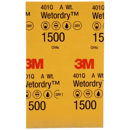 3M 02023 brusný papír Wetordry 401Q, P1500, 140 × 230 mm