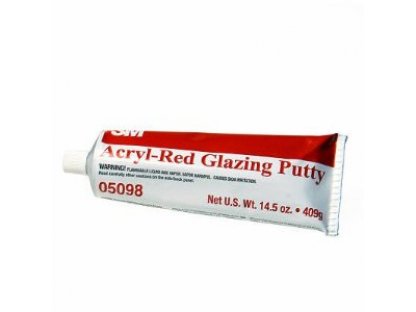3M 05098 Acryl-Red Glazing Putty 409g