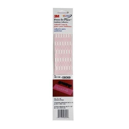 3M 08069 Adhésif de lamination Press-In-Place pour fixation d’emblèmes 50,8 mm