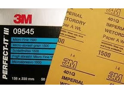 3M 2048 Micro Fine 1500 voděvzdorný  brusný papír