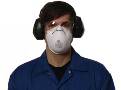 3M 9322 Maska proti prachu FFP2 s ventilkem