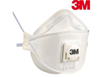 3M 9322 Maska proti prachu FFP2 s ventilkem