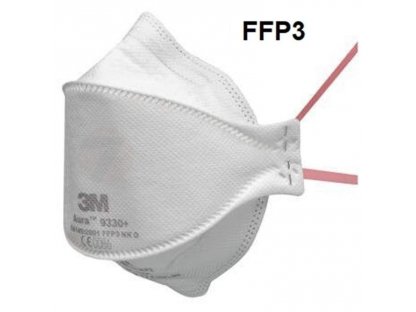Masques respiratoires Aura 3M 9330+ FFP3