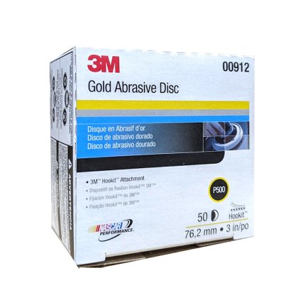 3M Hookit Gold brusný kotouč 216U, 00912, 76 mm P500