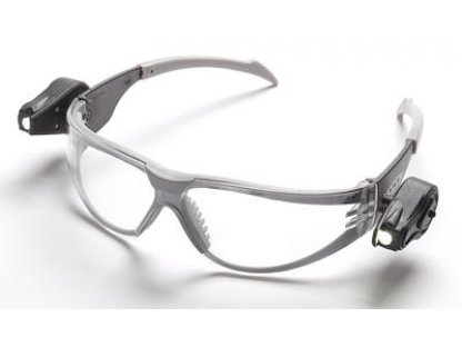 3M Ochranné brýle LED Light Vision, čiré, 2 světla, Li baterie
