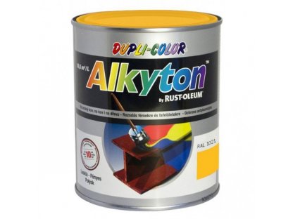 Alkyton Rust Protection Paint RAL 1021 yellow 750 ml