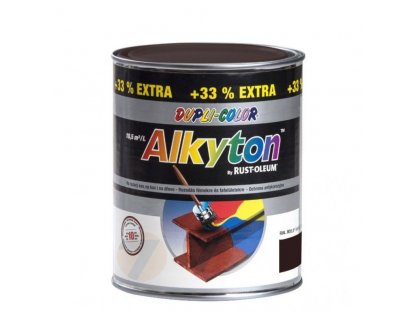 Alkyton Rust Protection Paint RAL 8017 Brown 750 ml