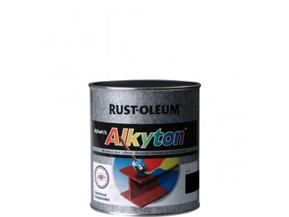 Alkyton kladivková antikorózna farba čierna 250 ml