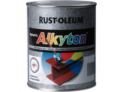 Alkyton kladívková barva šedá 5 L