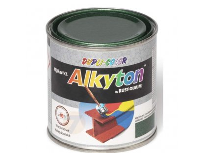 Alkyton kladívková antikorozní barva zelená 750ml