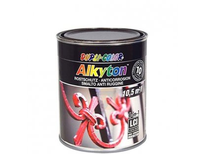 Alkyton hammer blow paint brown 250ml