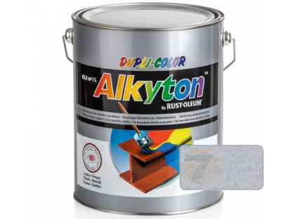 Alkyton kladívková barva striebrosivá 5L