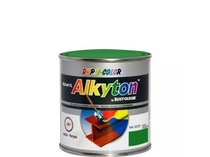 Alkyton RAL 6029 mátově zelená antikorozní lesklá barva 250 ml