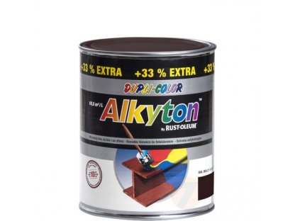 Alkyton Farba antykorozyjna RAL 8017 czekoladowy brąz półmat 0,75L
