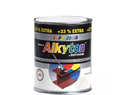 Alkyton Farba antykorozyjna RAL 9003, biała, półmatowa, 5 L